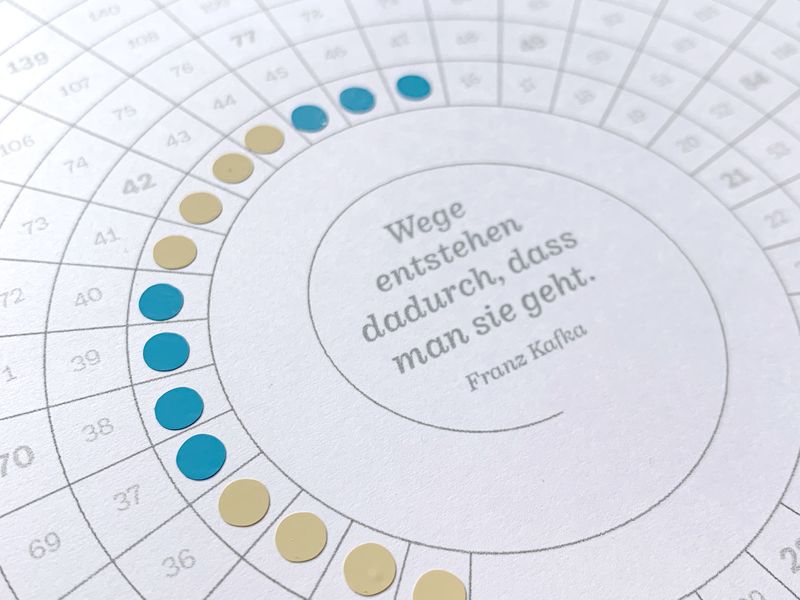 Wandplaner für an Krebs erkrankte Menschen