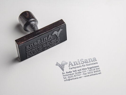Stempel AniSana Tierarztpraxis