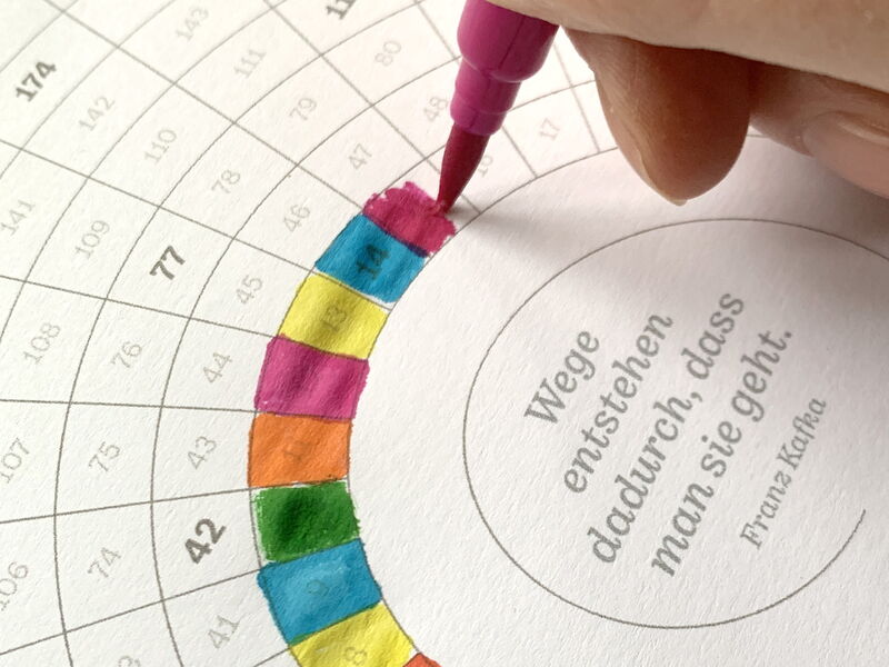 Wandplaner für an Krebs erkrankte Menschen