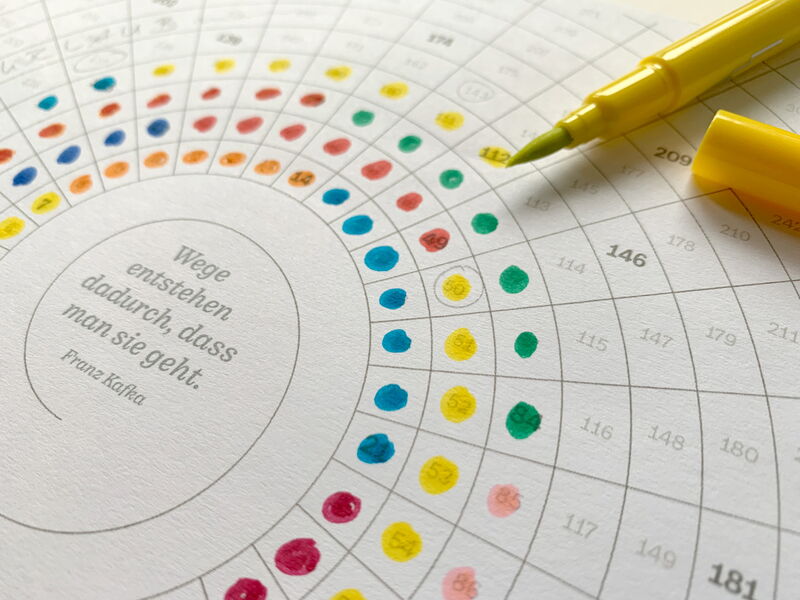 Wandplaner für an Krebs erkrankte Menschen